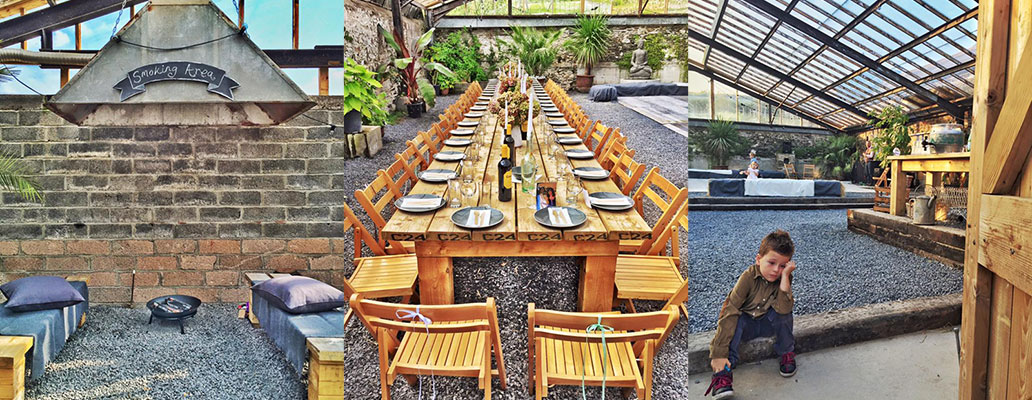 Brooke and Pete's wedding at ANRÁN, Devon