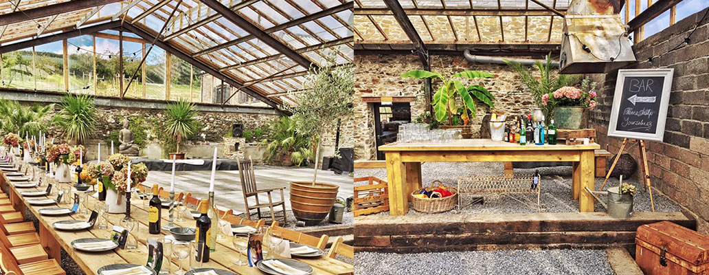 Brooke and Pete's wedding at ANRÁN, Devon