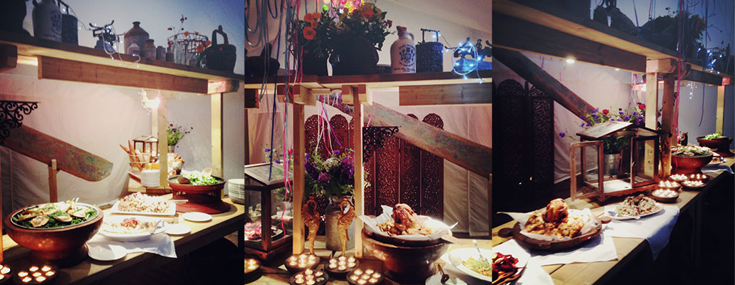 Christina and Chrysanthos's Party by the lake at ANRÁN