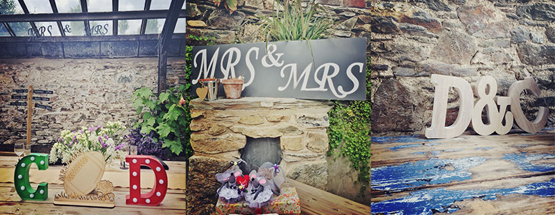 Donna and Caitlin's wedding at ANRÁN, Devon